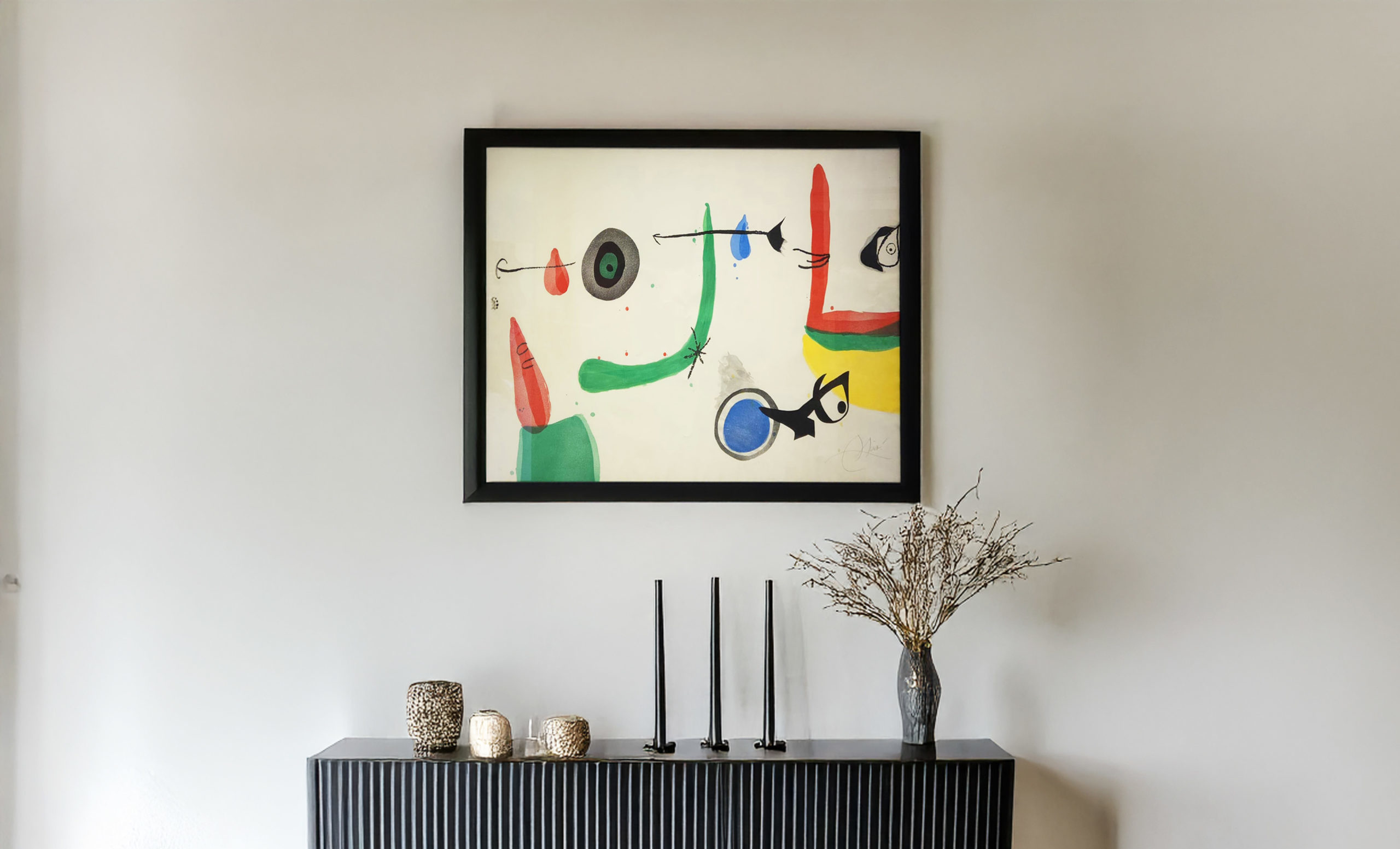 Lithographie Joan Miro