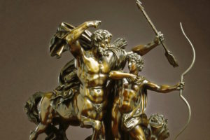 rachat sculpture bronze - liberty art gallery